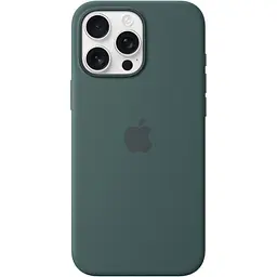 Чохол Silicone Case with MagSafe для Apple iPhone 16 Pro Max Lake Green AAA [119555] - мініатюра 3