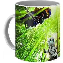 Кухоль GeekLand Ніндзяго Ninjago Poster 1 NI.01.01 330 мл білий - мініатюра 3
