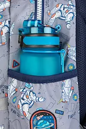 Набір: Рюкзак CoolPack Joy S Indian Zoo 21 л 39х28х15 см S сірий (E29541) + Пенал на блискавці CoolPack Clipper T-Rex з органайзером для ручок 20x14x3 см (F076853) - мініатюра 5