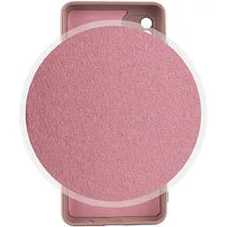 Чохол TPU GETMAN Liquid Silk Full Camera для Xiaomi 12T / 12T Pro Рожевий / Pink Sand - мініатюра 3
