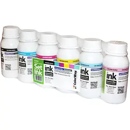 Комплект чернил CW Epson L-800/810/850 (6x200мл) BK/С/M/LС/LM/Y
