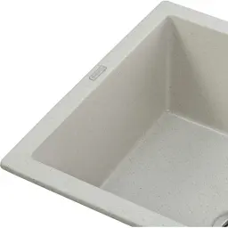 Мийка кухонна GRANADO NAVIA gris з сифоном (775*495mm.) (gr3808) - миниатюра 3