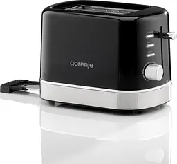 Тостер Gorenje 850 Вт підігрів розморожування пластик чорний - мініатюра 6