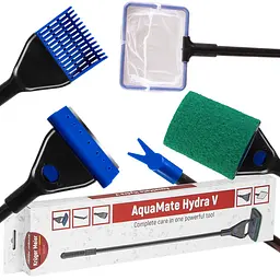 Набір для чищення акваріума Kruger Meier AquaMate Hydra V 5in1 - мініатюра 12