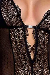 Корсет та стрінги Casmir Clarisse L/XL чорний - мініатюра 2