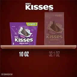 Шоколадні цукерки Hershey's Kisses Special Dark Chocolate Share Pack 246г - мініатюра 7