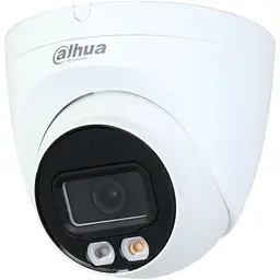 IP відеокамера Dahua купольна з подвійним підсвічуванням та мікрофоном DH-IPC-HDW2449T-S-IL (3.6mm) 4Mп