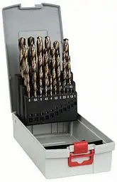 Набір свердел по металу Professional HSS-Co ProBox 1-13мм кейс 25шт Bosch hoz0013328