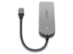 Мультипортовий адаптер REAL-EL CQ-415 Space Grey (EL123110001) - мініатюра 8