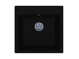 Кухонна мийка гранітна Miraggio Bodrum 510 black 508x495x227 00206507, Чорний