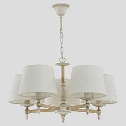 Люстра ALFA Roksana White 18535