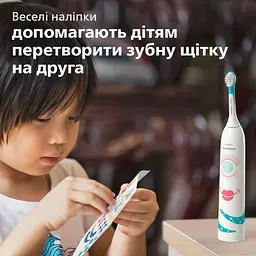 Дитяча електрична зубна щітка Philips For Kids HX3411/01 м'яка біла (3930550) - мініатюра 6