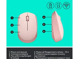 Миша Logitech M171 Rose (910-006865) - мініатюра 7