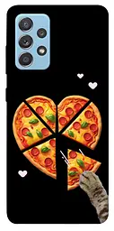 Чохол Demsky Pizza Love Cat для Samsung Galaxy A52 4G / A52 5G