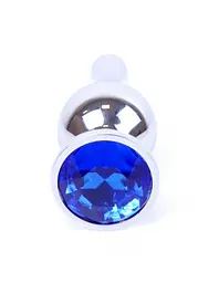 Анальна пробка Jewellery Silver срібна BOYS of TOYS - мініатюра 2