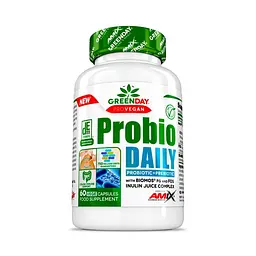 Пробіотики і пребіотики AMIX GreenDay ProVegan Probio Daily, 60 вегакапсул