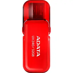 Флеш-накопичувач Adata Flash 32Gb USB 2.0 AUV 240 Red (AUV240-32G-RRD) - мініатюра 2