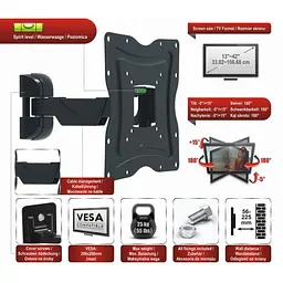 Підставка під ТВ AX Technology FLEXI 13"-42" - мініатюра 2