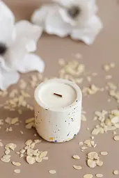 Парфумована свічка Choice Aroma Black Raspberry Vanilla біла 140 г - мініатюра 4