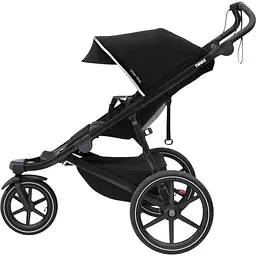 Дитяча коляска Thule Urban Glide 2 Black on Black з люлькою (TH 10101963) - мініатюра 3