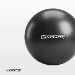 М'яч для пілатеса EasyFit 20 см чорний - мініатюра 12