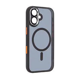 Чехол для Apple iPhone 17, Unit MagSafe SE, черный, с защитой камеры, магсейф, противоударный, магнитный, панель-накладка с MagSafe, с поддержкой беспроводной зарядки, TPU+PC, защита всего корпуса, ударопрочный, ArmorStandart (ARM86314) - мініатюра 2