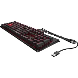 Клавіатура HP Omen Encoder Cherry MX Red Black [6YW76AA] [94504] - мініатюра 3