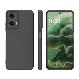 Силіконовий чохол BeCover для Motorola Moto G35 Black (712746) - мініатюра 2