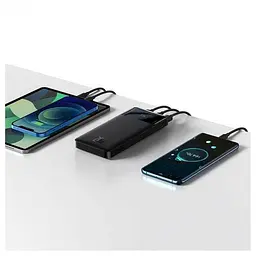Портативна батарея Power bank Baseus Bipow Digital Display 10000mAh 20W (PPDML-L01) Чорний - мініатюра 7