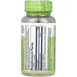 Кора червоного в’язу Solaray Slippery Elm Bark 400 мг 100 веганських капсул - мініатюра 2