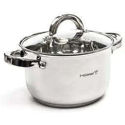 Каструля Hölmer з кришкою 2,6л (CR-18426-SS) - мініатюра 2