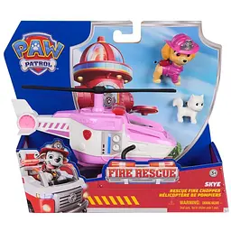 Ігровий набір Paw Patrol Великий рятувальнийгелікоптер з водієм Скай (Пожежна рятувальна місія) (SM97236/6072661)