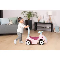 Машина для катання малюка Smoby Toys Маестро 3 в 1 зі звуковим ефектами рожева (720305) - мініатюра 6