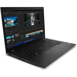 Ноутбук Lenovo ThinkPad L14 Gen 3, 14" FHD, процесором Intel Core i5-1235U, 8GB RAM, 512GB SSD, Intel Iris Xe графікою, Windows 11 Pro, Thunder чорний - мініатюра 4