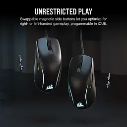 Миша геймерська Corsair M75 (CH-930D010-EU) - мініатюра 6