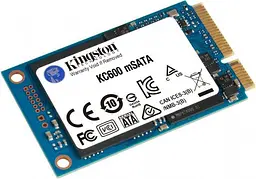 Накопичувач SSD Kingston KC600 mSATA SATAIII 3D TLC 512GB (SKC600MS/512G) - мініатюра 2