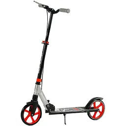 Самокат Best Scooter 77-99.5х53х15 см Чорно-червоний 000283556