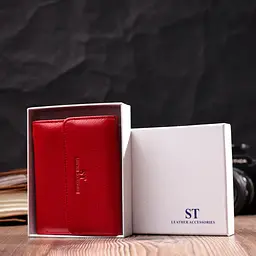 Жіночий шкіряний гаманець ST Leather 11,7х9,5х2 см acs0028402 - мініатюра 9