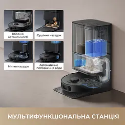 Робот-пилосос миючий Dreame Bot L40 Ultra CE Black - мініатюра 3