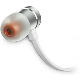 Гарнітура дротова JBL T290 (Tune 290) навушники з мікрофоном сріблясті (JBLT290SIL) - мініатюра 2