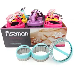 Набір Fissman 3 формочки для вирізання печива (7467) - мініатюра 2