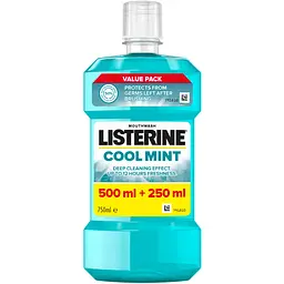 Ополіскувач для ротової порожнини Listerine Свіжа м'ята 750 мл