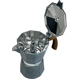 Гейзерна кавоварка Magio MG-1012 450 мл 9 порцій (1012МG) - мініатюра 2