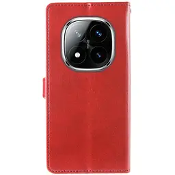 Шкіряний чохол-книжка GETMAN Gallant (PU) для Xiaomi Redmi Note 15 Pro 5G Червоний - мініатюра 5