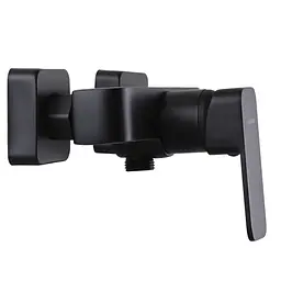 Змішувач для душу Globus Lux Milano GLM-105N-10-BB чорний (23320) - мініатюра 3