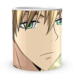 Кухоль GeekLand Kaichou wa Maid-sama Президент студ поради - покоївка! Такумі KWM 02.03 330 мл білий - мініатюра 2