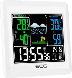 Метеостанція ECG MS 300 White - мініатюра 5
