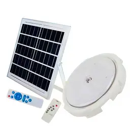 Вуличний LED ліхтар на сонячних батареях Yiwu HP-5-64 60W, прожектор світлодіодний автономний - мініатюра 2