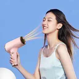 Фен бездротовий Portable Hair Dryer на USB зарядці з 2 швидкісними режимами та вбудованим акумулятором - мініатюра 2