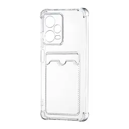 Чохол Clear Pocket Case Xiaomi Redmi Note 12 Pro 5G Прозорий